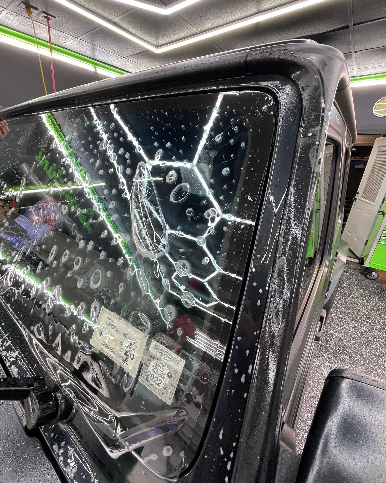 G-Wagon side glass protection