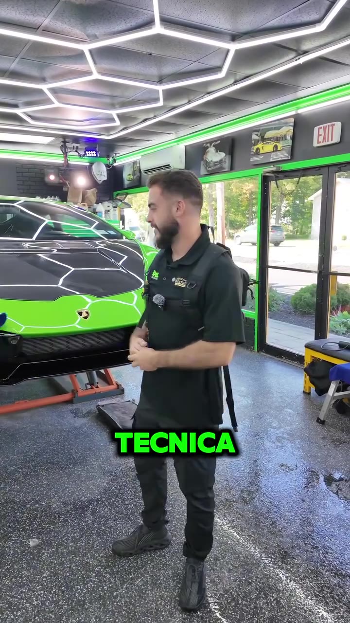 Lamborghini Huracán Tecnica in full-body XPEL Ultimate Fusion paint protection film