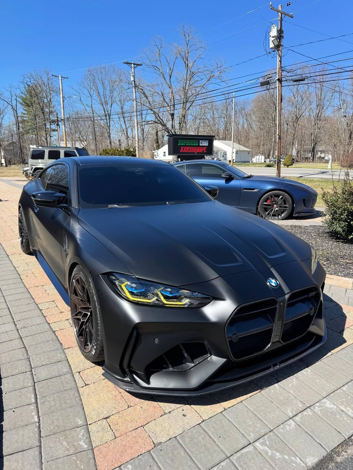 BMW M4 with ceramic coating and ceramic window tint at Prestige in Hopewell Junction NY