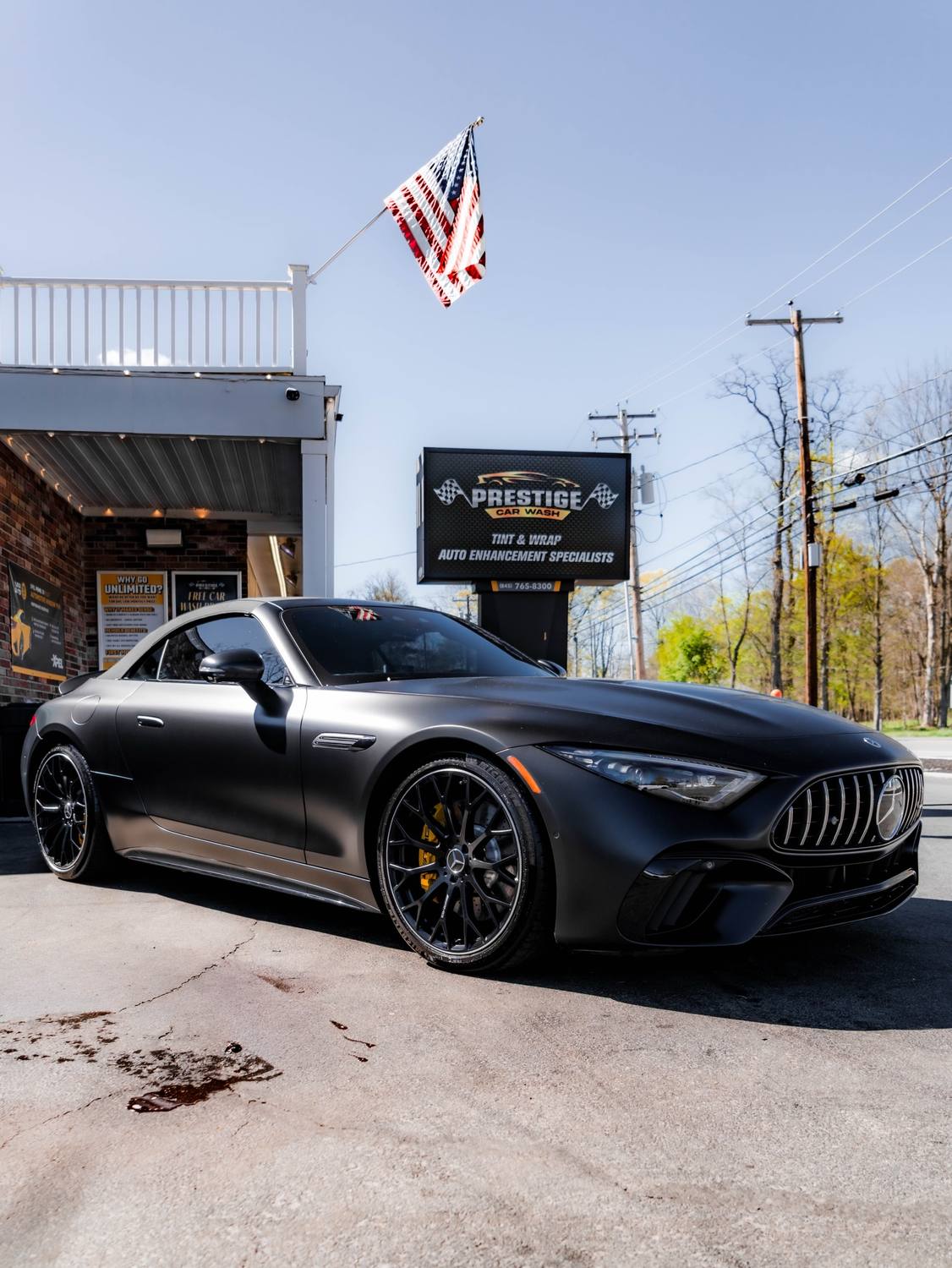 Mercedes SL wrap